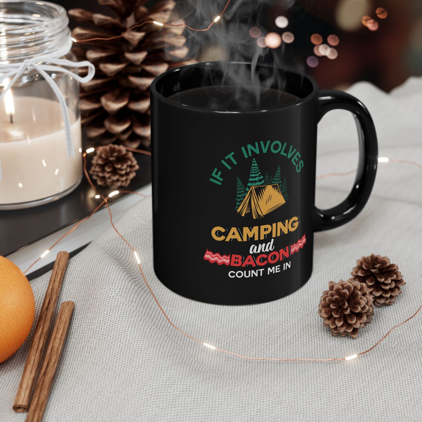 Adventure Mug - If It Involves Camping