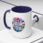 Wellness Mug - Love More Worry Less Circle