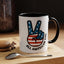 4th of July Mug - All American Girl Peace Sign