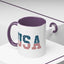 4th of July Mug - USA American Flag