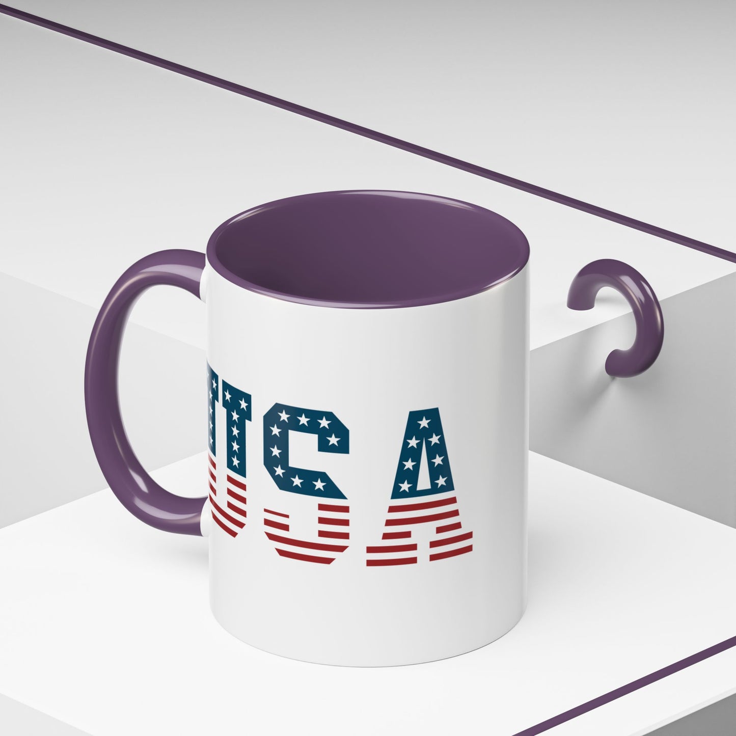 4th of July Mug - USA American Flag