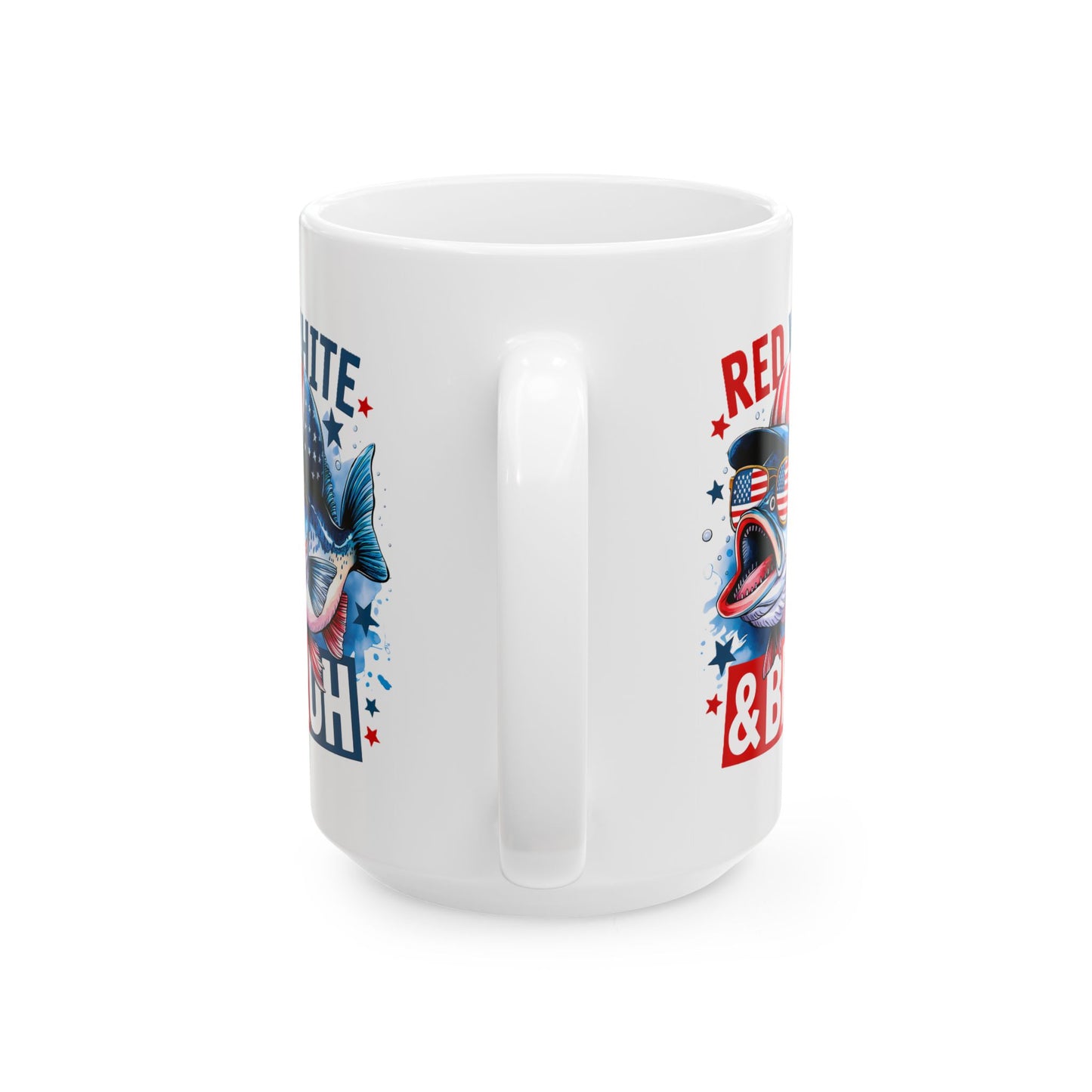 4th of July Mug - Red White & Bruh