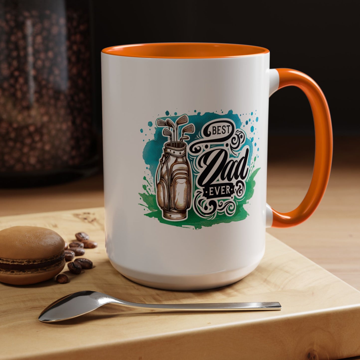 Father's Day Mug - Best Dad Ever Golf