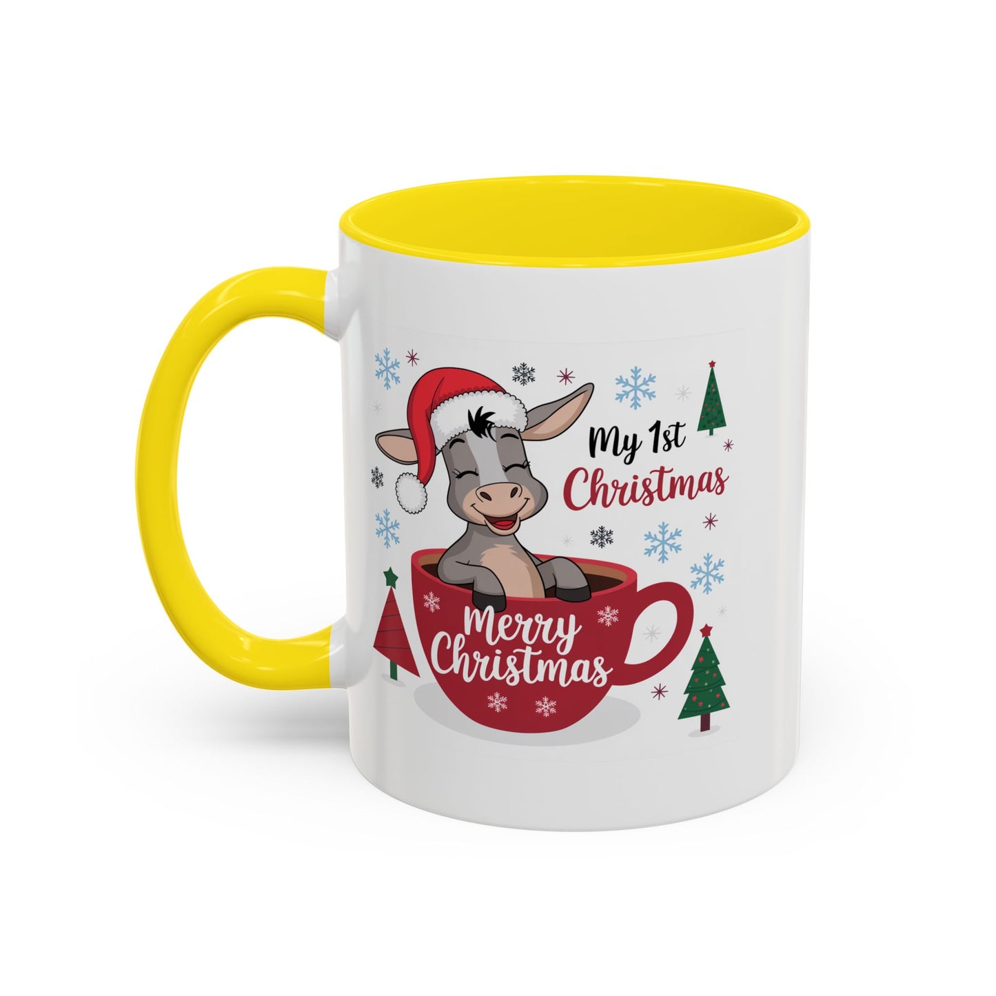 Christmas Mug - My First Christmas Donkey Cup