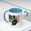 4th of July Mug - Soldier American Flag