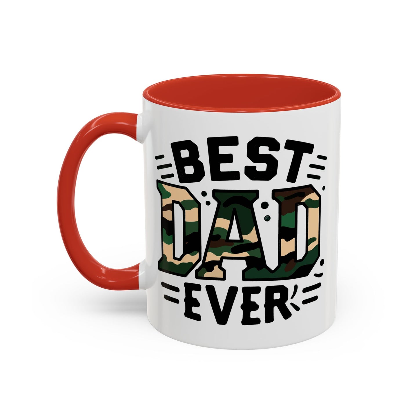 Father's Day Mug - Best Dad Ever Cammo