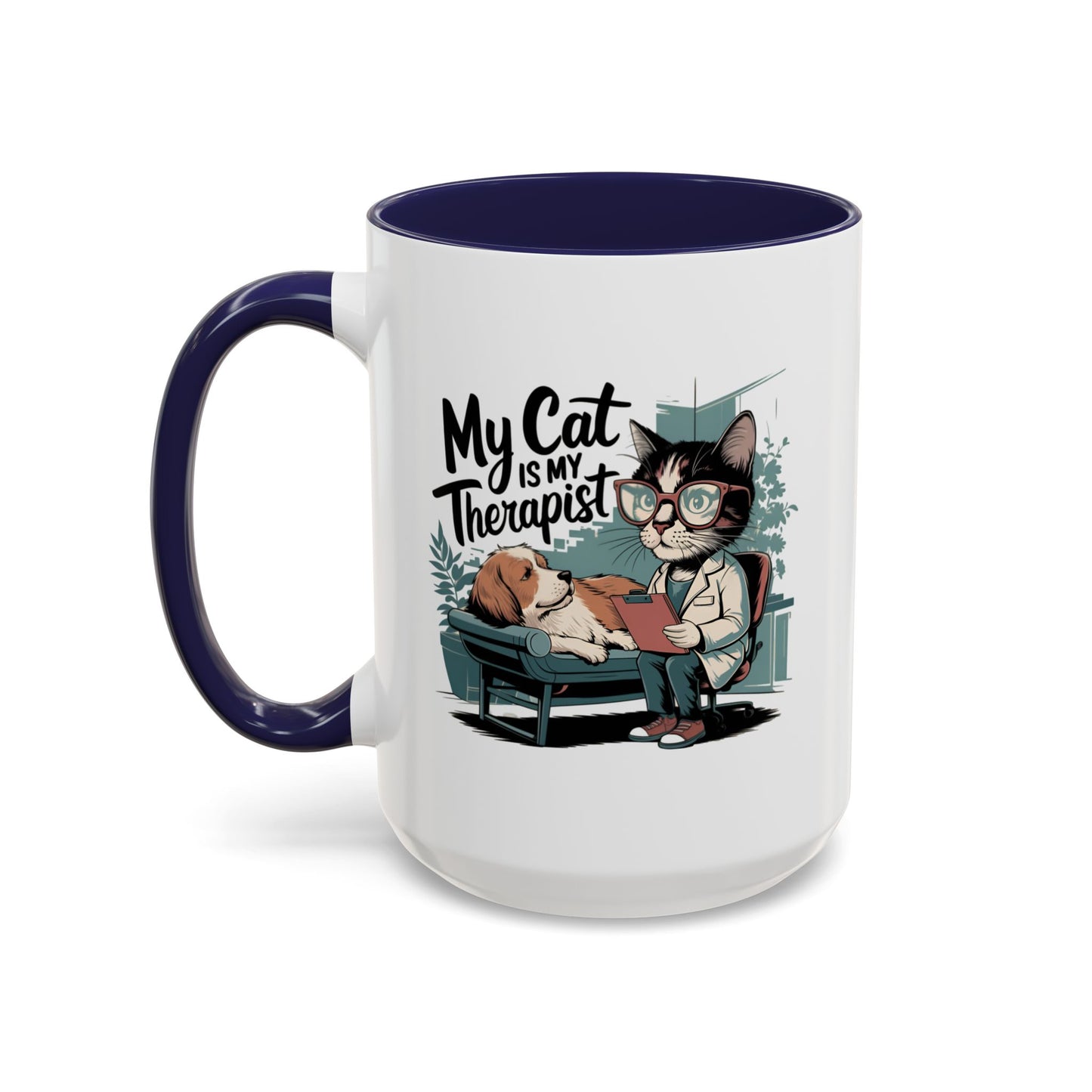 Animal Mug - My Cat Is My Therapist