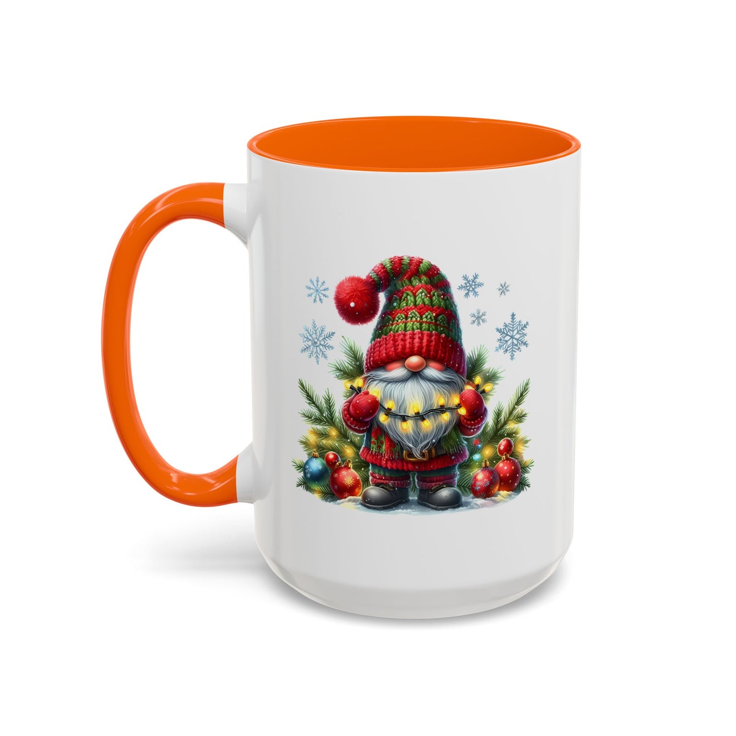 Christmas Mug - Gnome with Christmas Lights