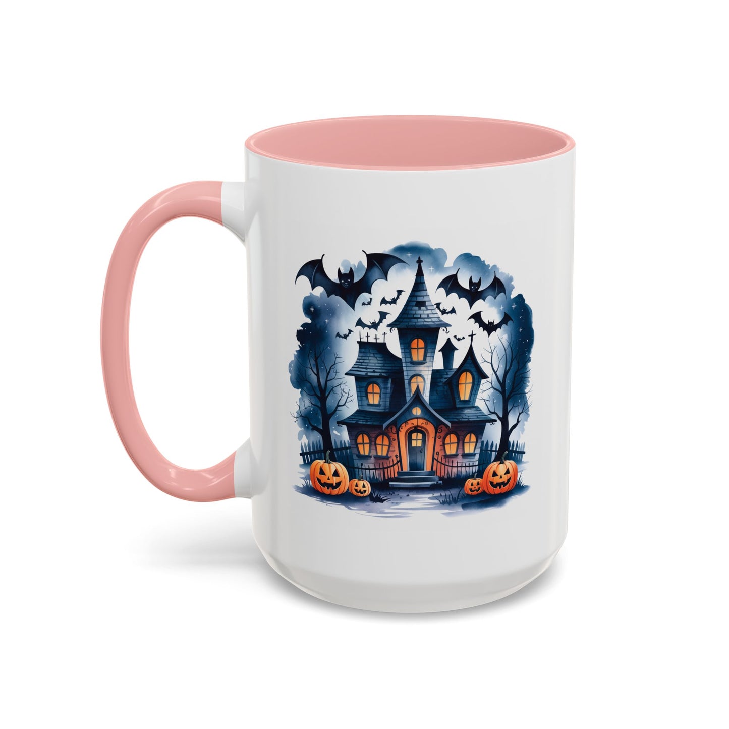 Halloween Mug - Bat Ghost House