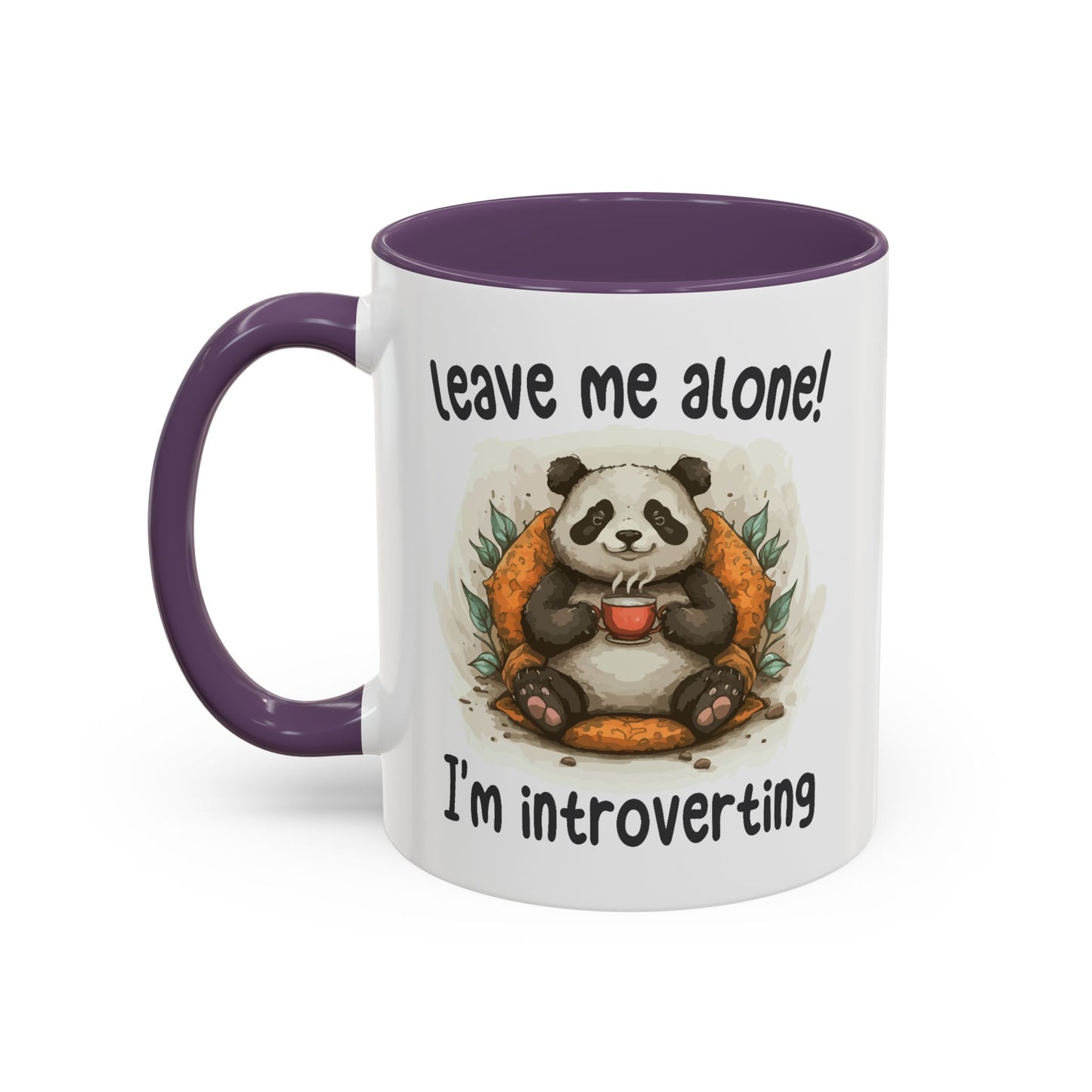 Humor Mug - Leave Me Alone I'm Introverting