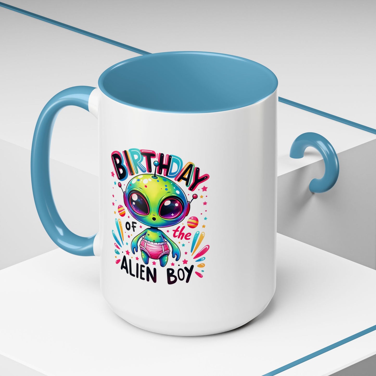 Alien Mug - Birthday Alien Boy