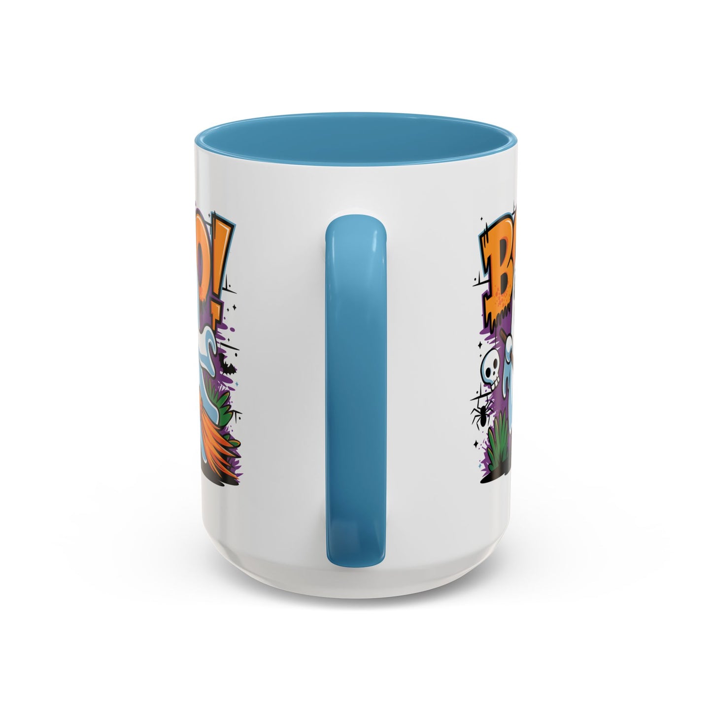 Halloween Mug - Boo! Flying Ghost With Broom