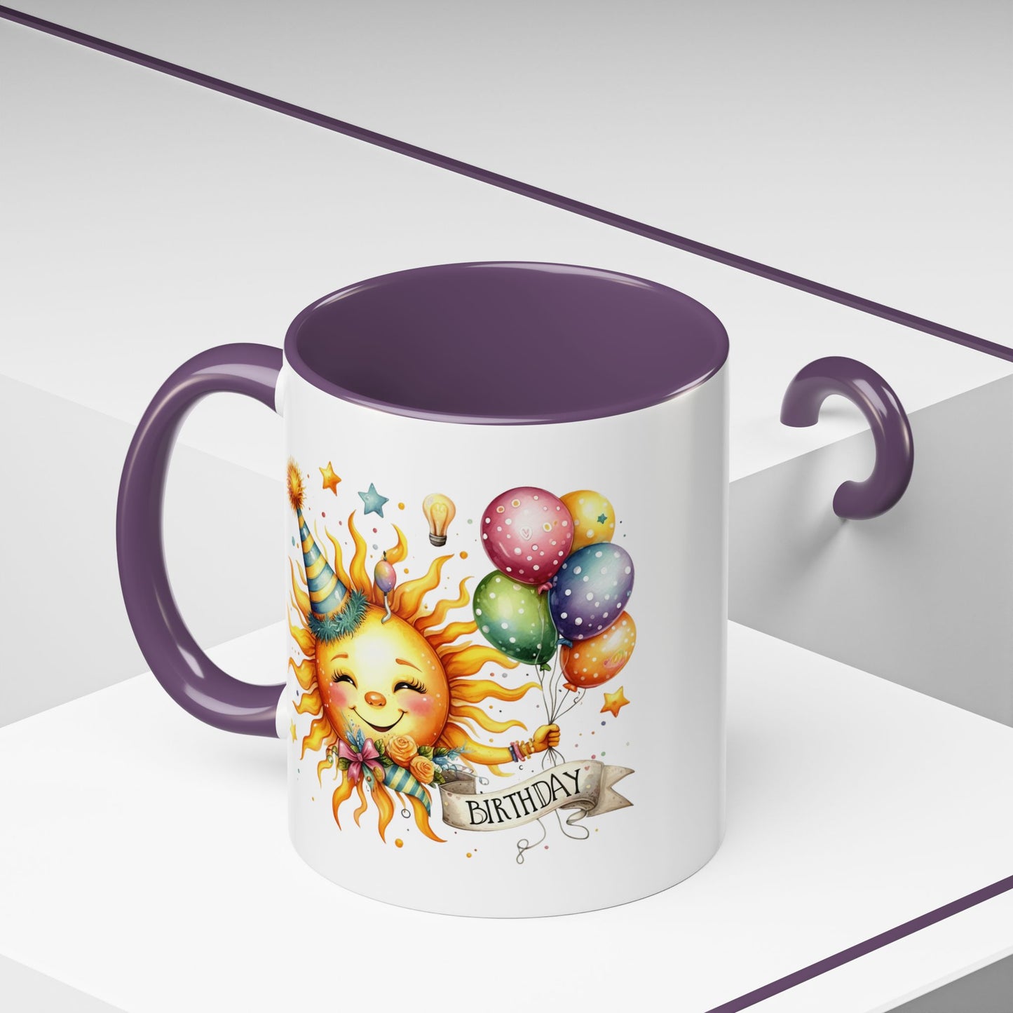 Birthday Mug - Happy Birthday Sun