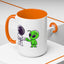 Alien Mug - Astronaut Alien Fist Pump