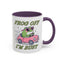 Humor Mug - Frog Off I'm Busy