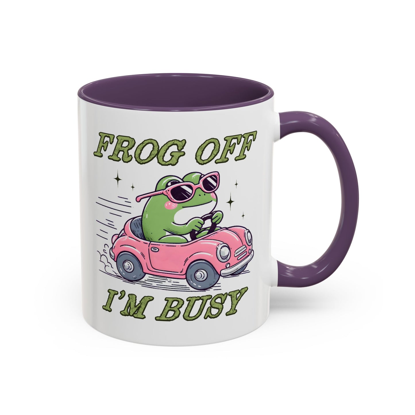 Humor Mug - Frog Off I'm Busy