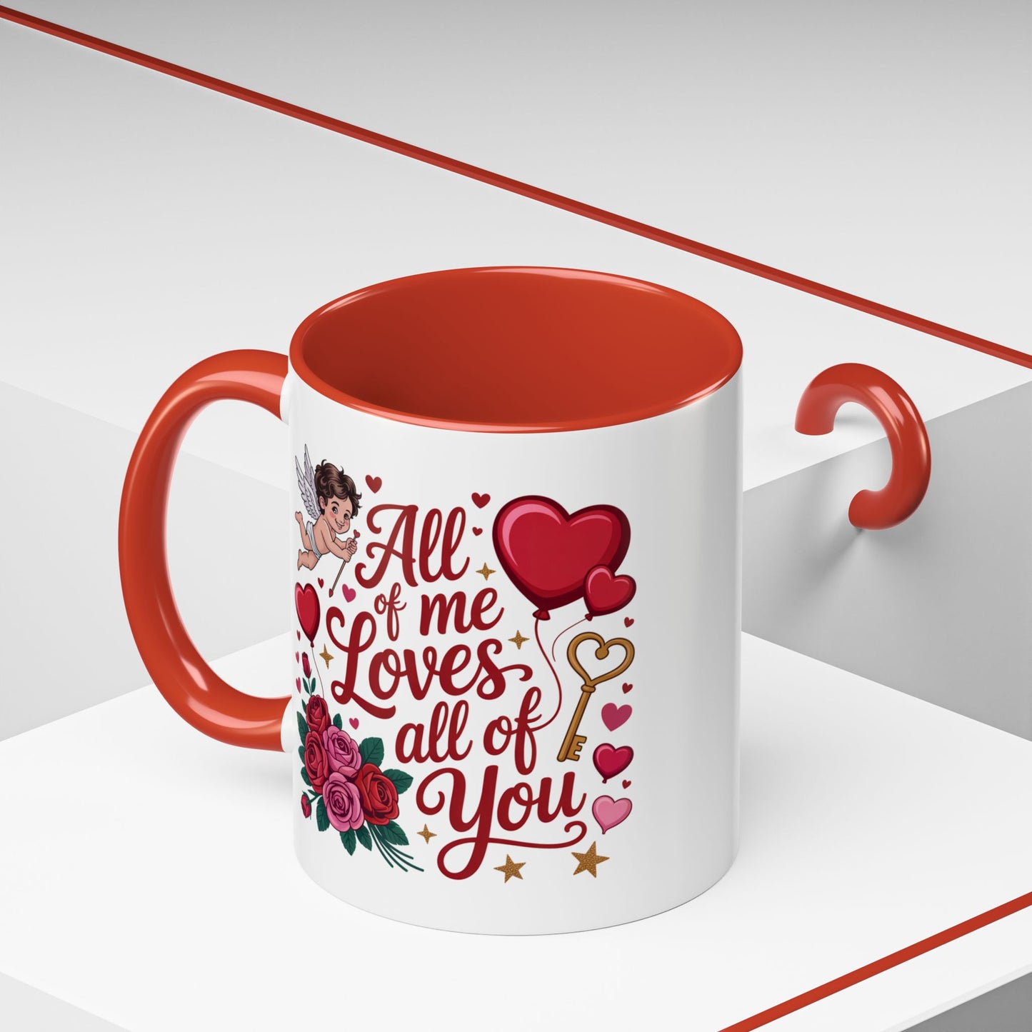 Anniversary Mug - All Of Me Loves