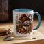 Christmas Mug - Red and Green Snowman 2