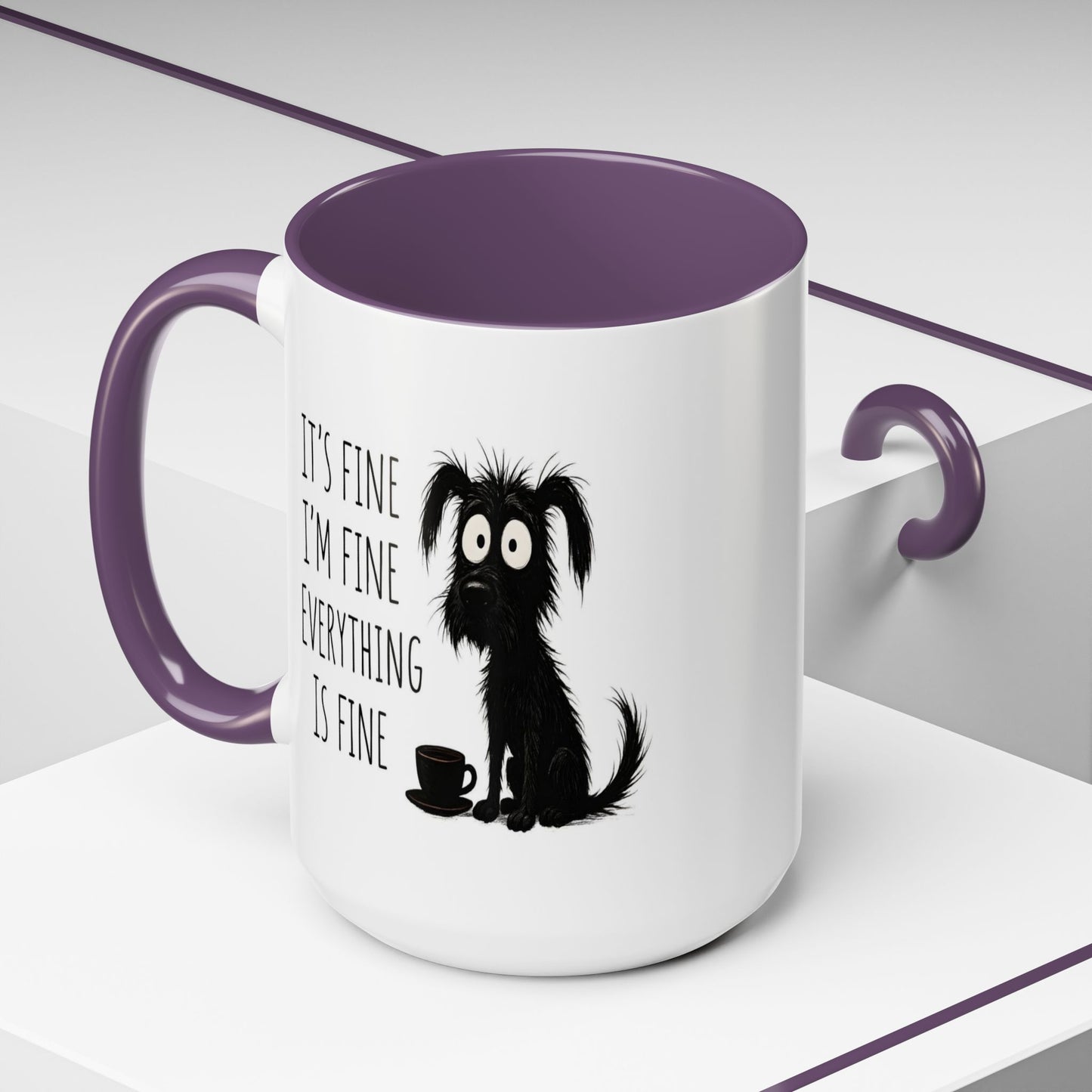 Animal Mug - It's Fine, I'm Fine