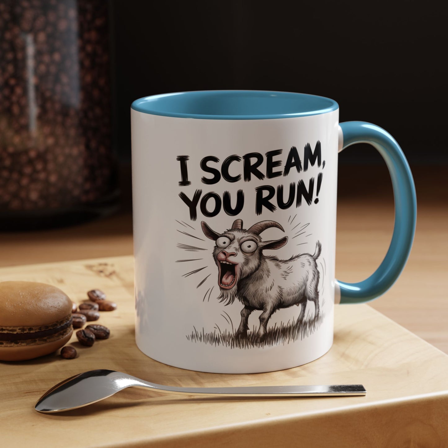 Humor Mug - I Scream, You Run