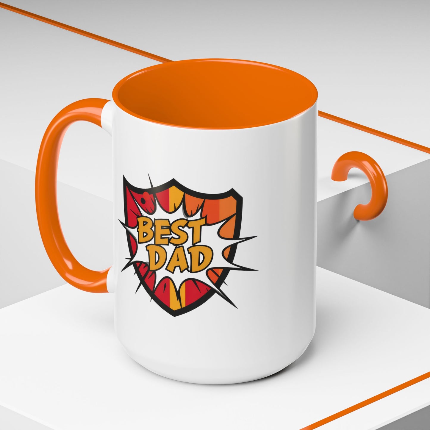 Father's Day Mug - Best Dad Shield