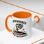 Humor Mug - Overworked and Under Caffeinated