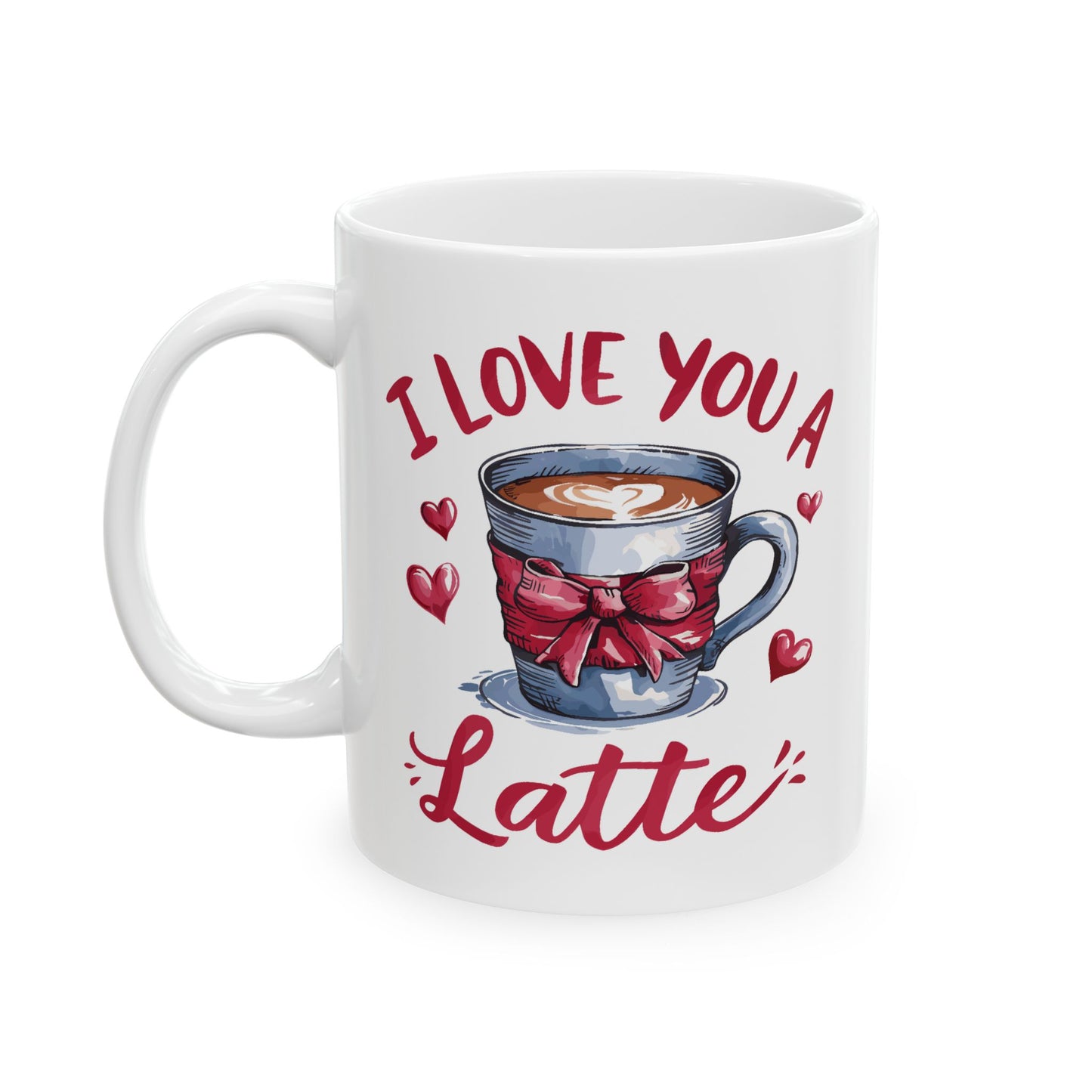 Anniversary Mug - I Love You a Latte