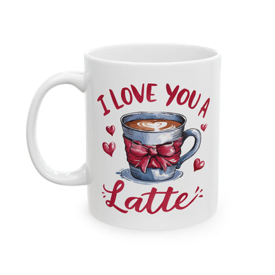 Anniversary Mug - I Love You a Latte