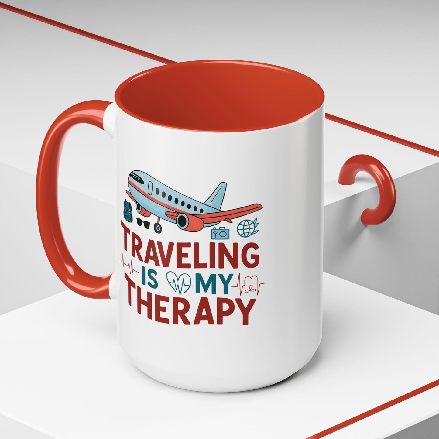 Adventure Mug - Traveling Is My Therapy