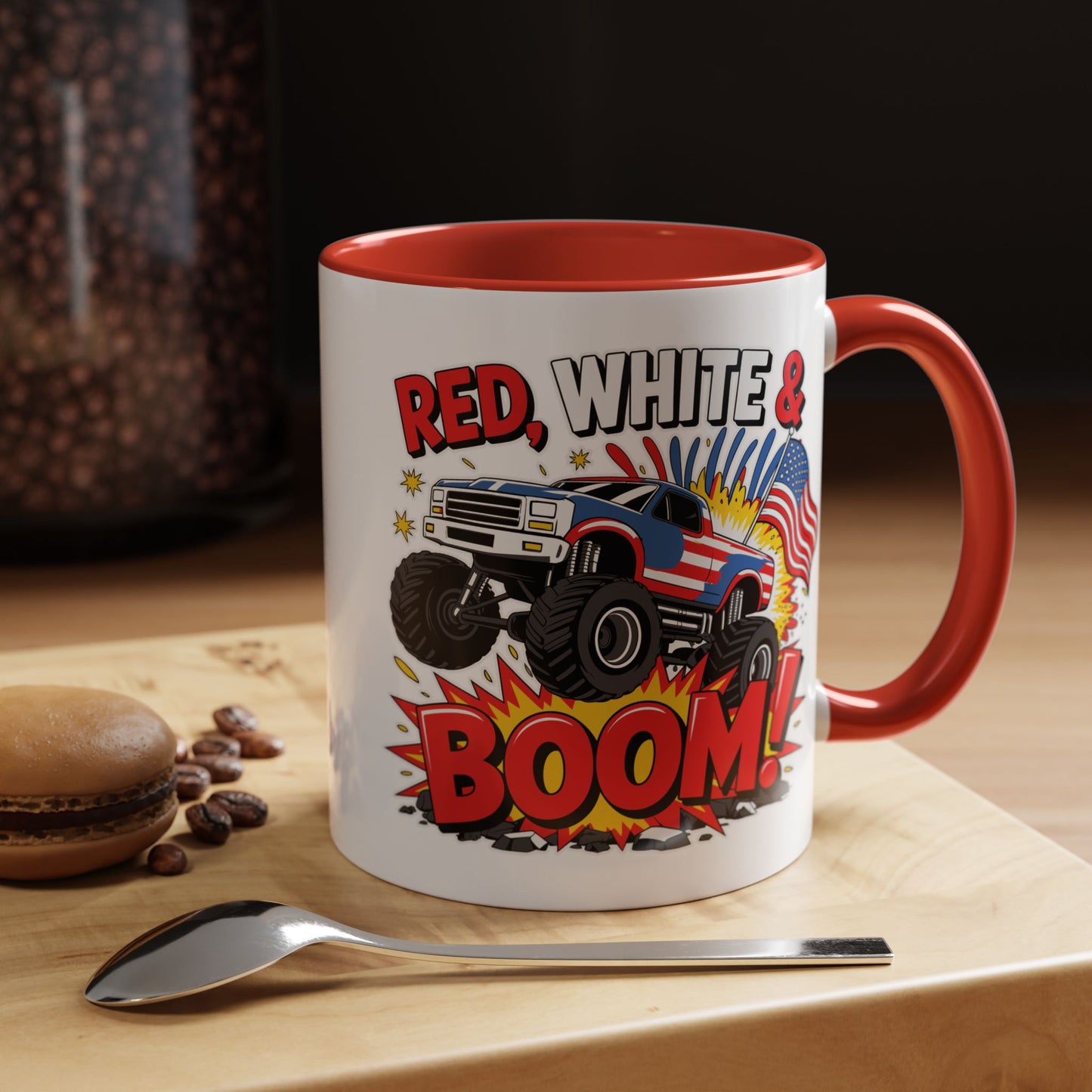 4th of July Mug - Red White & Boom!