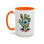 Halloween Mug - Eye Ball Hand