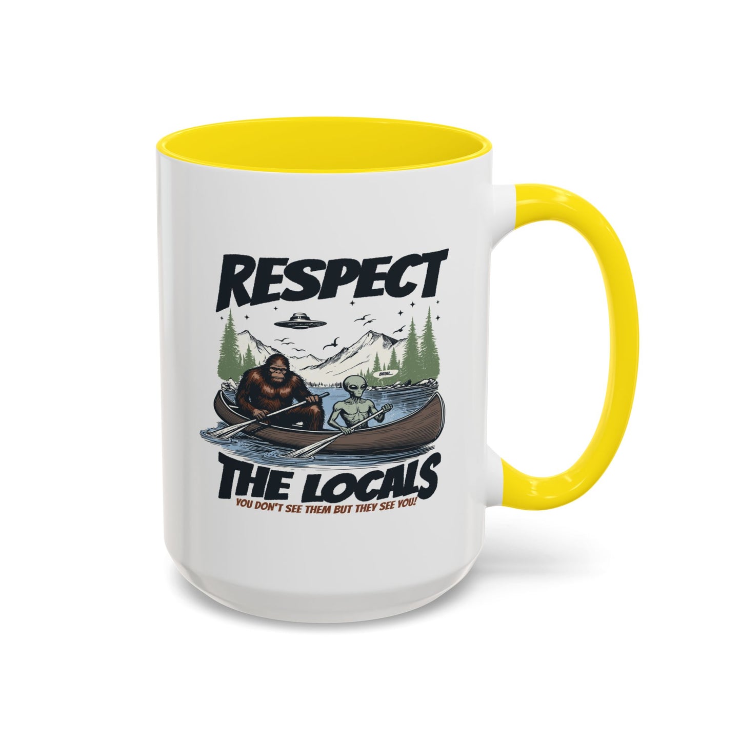 Alien Mug - Respect The Locals