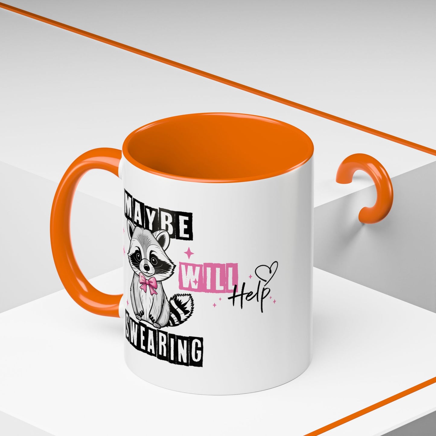Humor Mug - Maybe Swearing Will Help