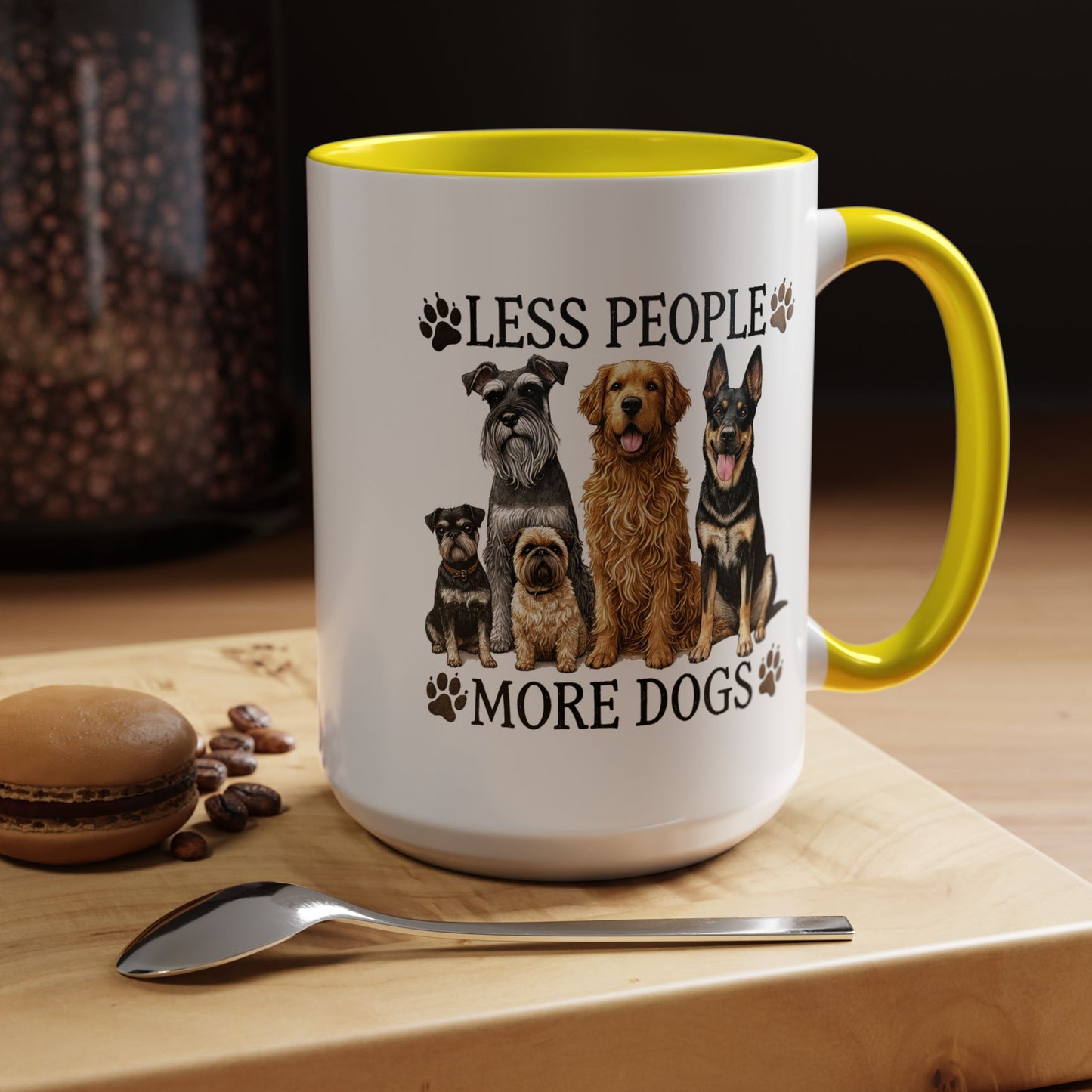 Animal Mug - Less People More Dogs