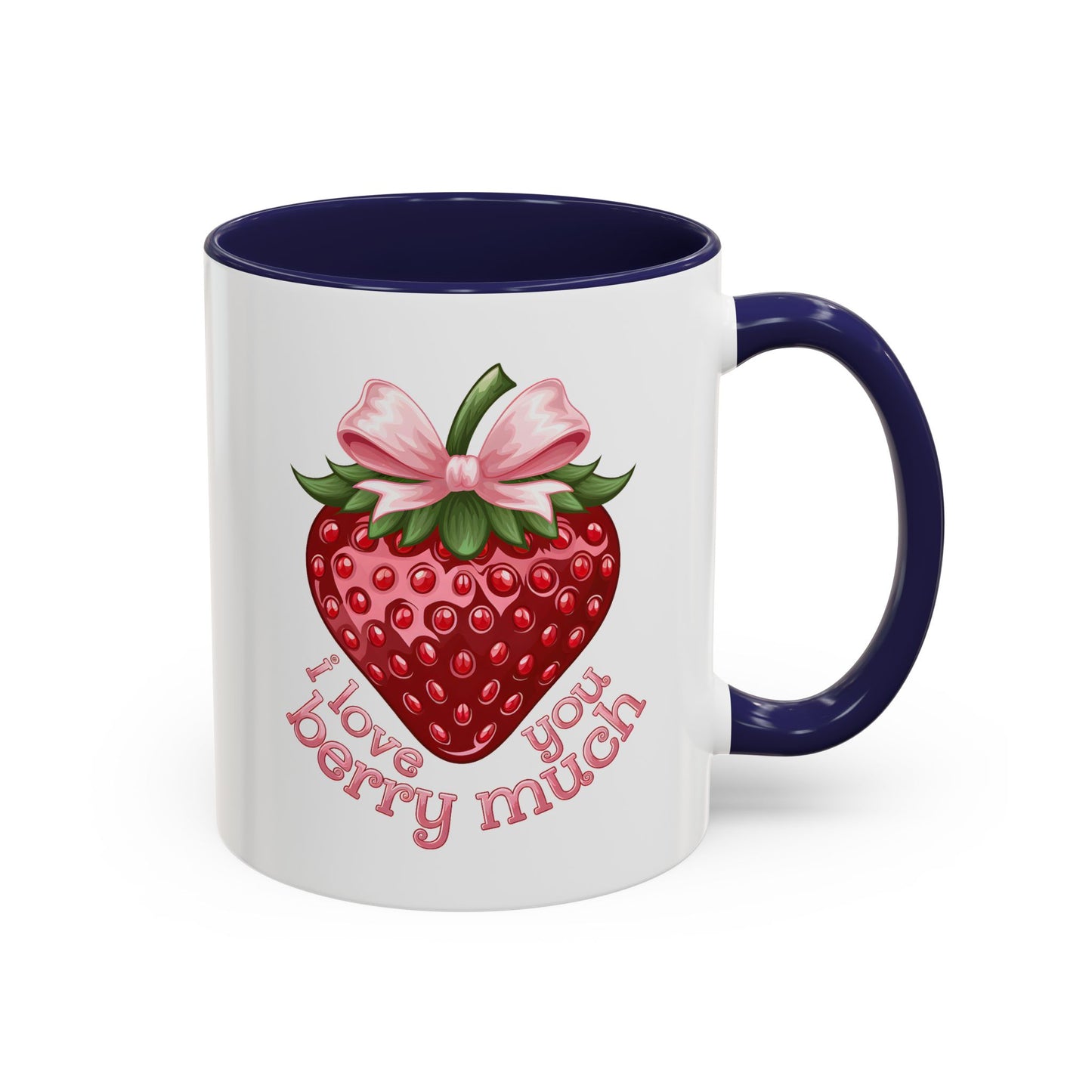 Valentine's Day Mug - I Love You Strawberry