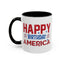 4th of July Mug - Happy Birthday America Celebrations
