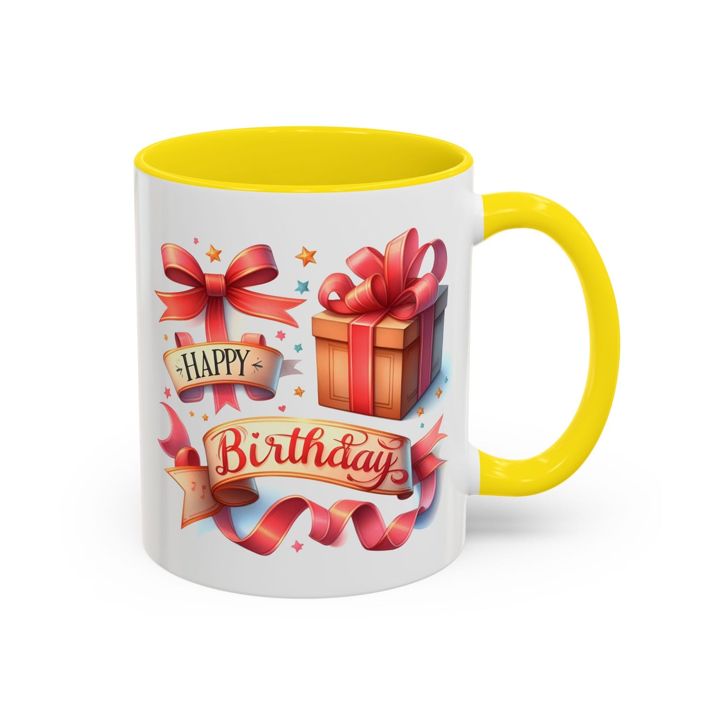 Birthday Mug - Present Ribbon