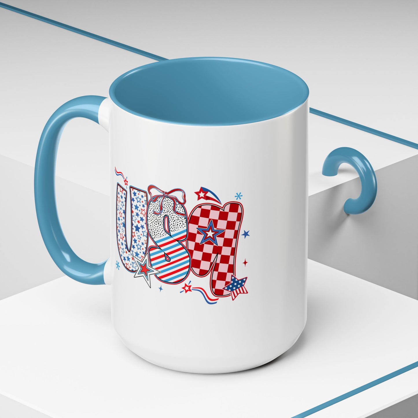 4th of July Mug - USA Coquette