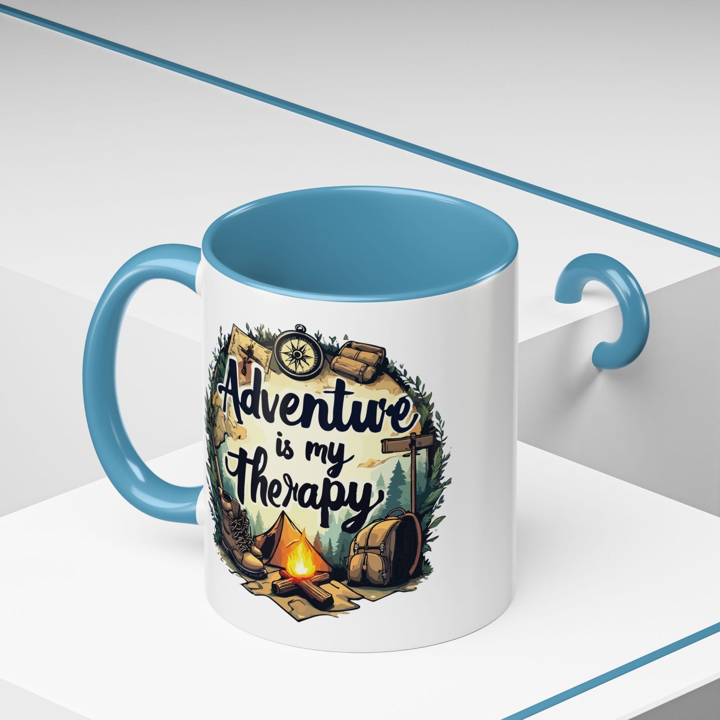 Adventure Mug - Adventure Is My Therapy