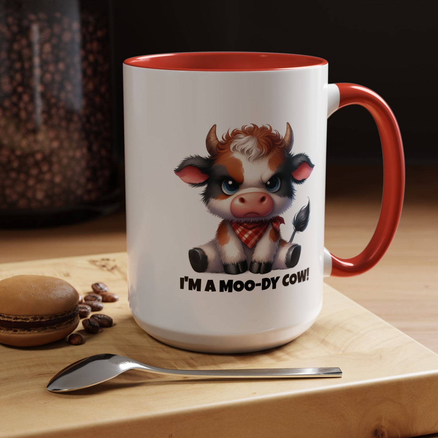 Humor Mug - I'm a Moody Cow