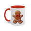 Christmas Mug - Decorative Gingerbread Man