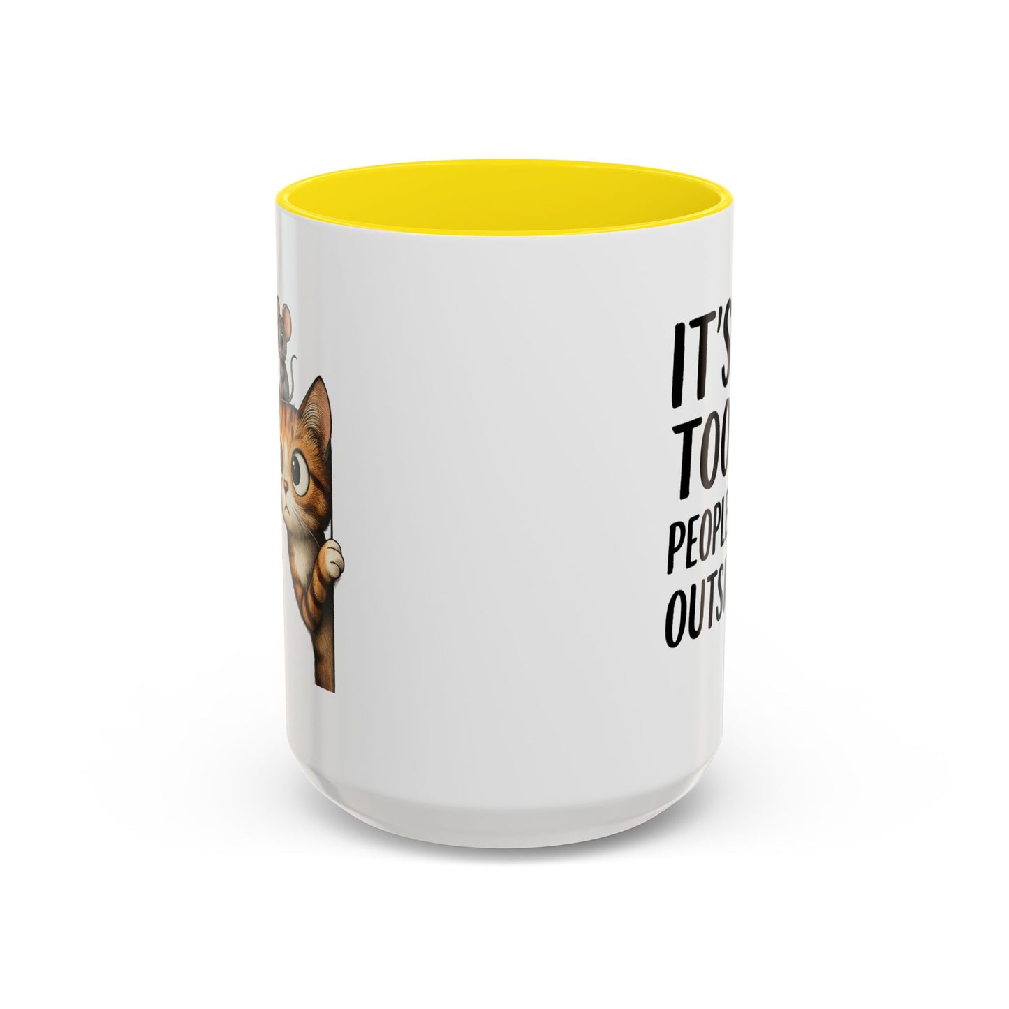 Animal Mug - It's Too Peopley Outside