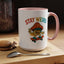 Humor Mug - Stay Weird Mushroom Skateboard