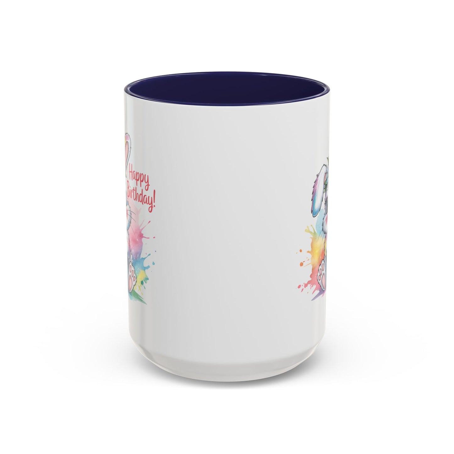 Birthday Mug - Happy Birthday Cute Bunny