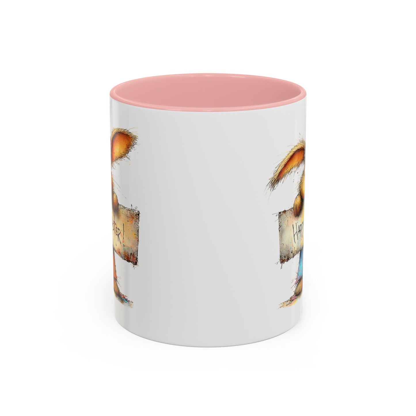 Easter Mug - Happy Easter Bunny Sign