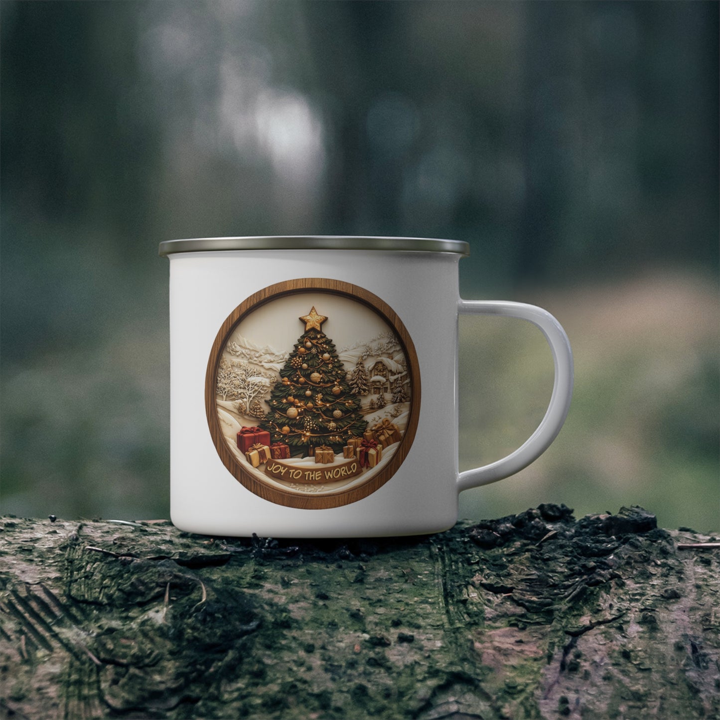 Christmas Mug - Joy to the World Plaque