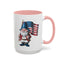 4th of July Mug - American Gnome 4