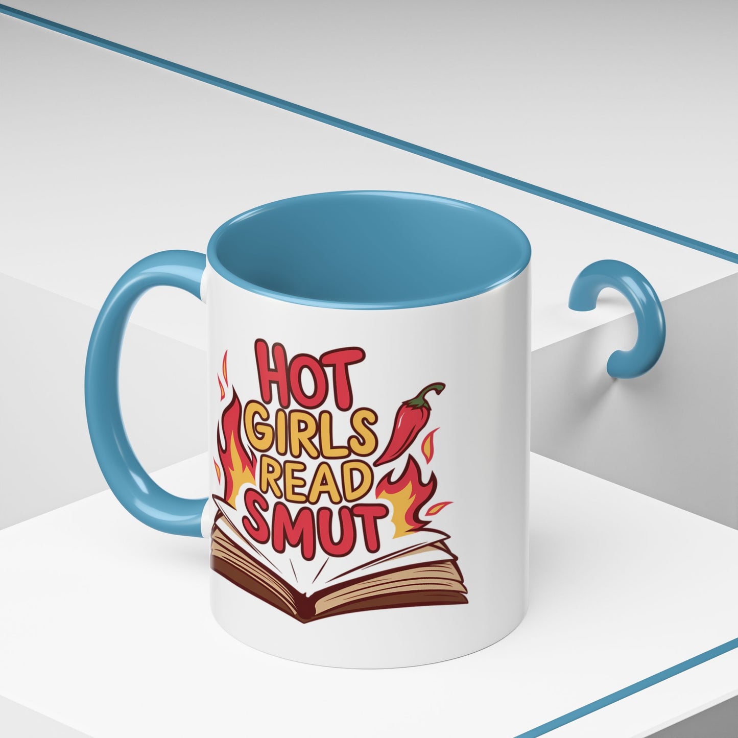 Adult Mug - Hot Girls Read Smut