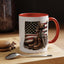 4th of July Mug - Fallen Soldier Boots Flag 3
