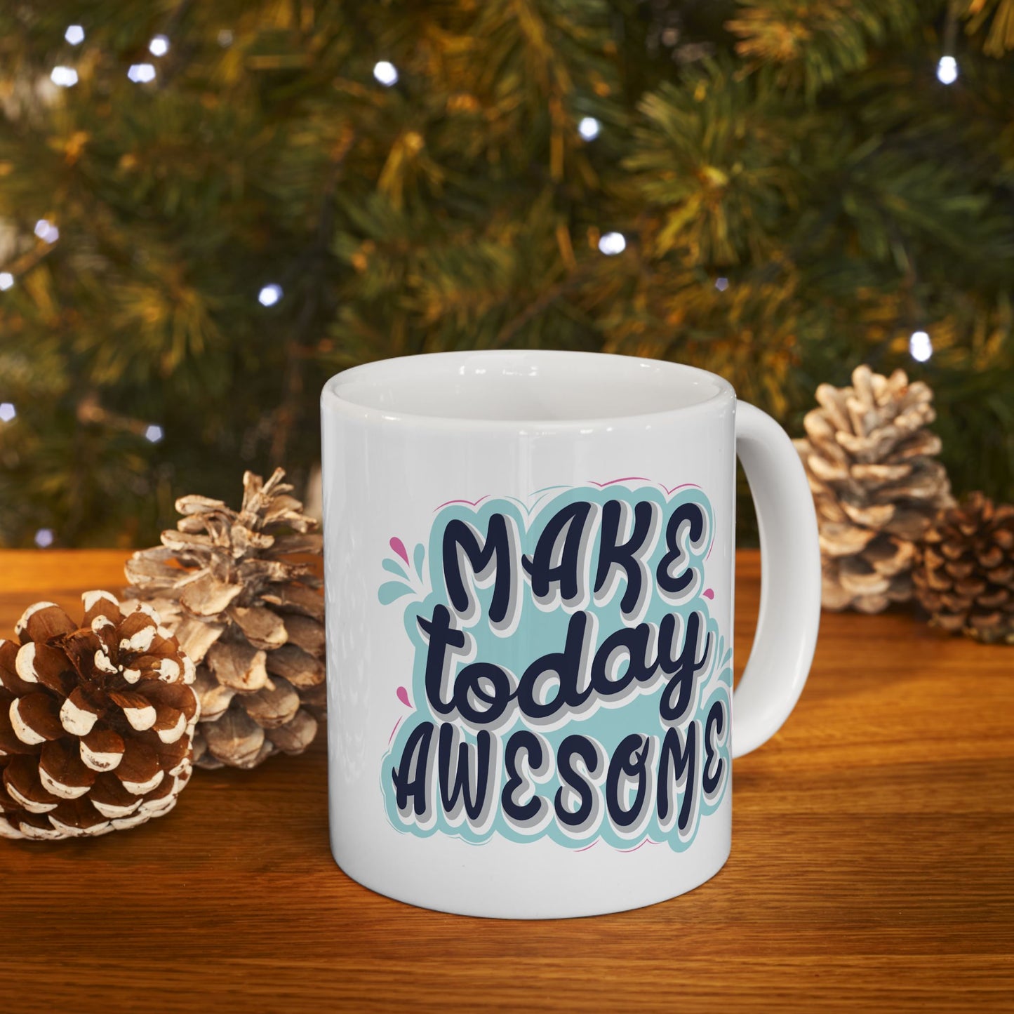 Motivation Mug - Make Today Awesome Sticker